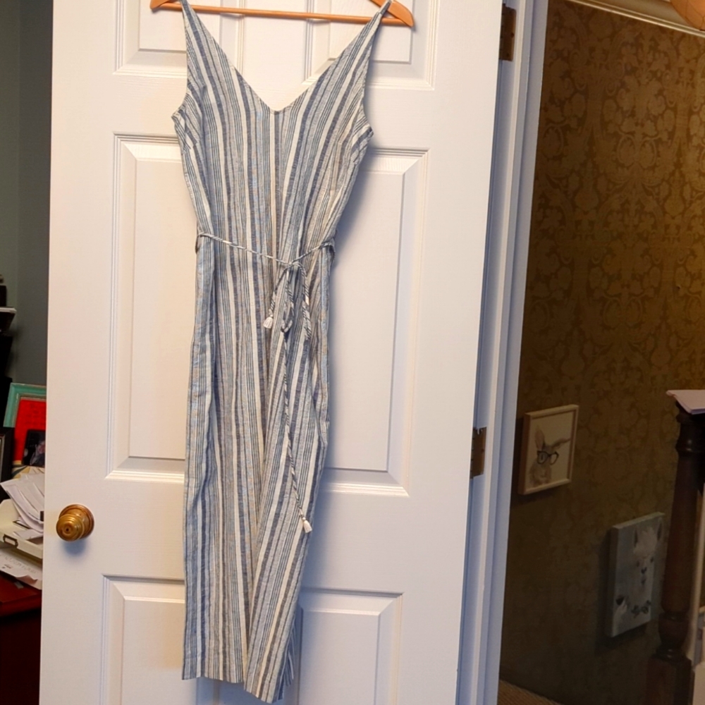 Ann Taylor 2 LL linen/cotton dress